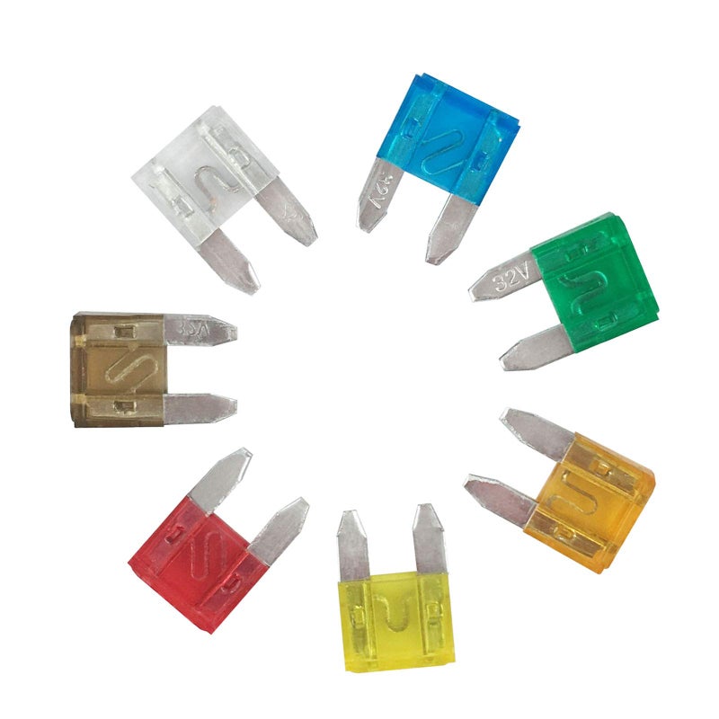 MCIGICM 140 Pcs - MCIGICM Car Mini Blade ATM Fuse Assortment, 5A 7.5A 10A 15A 20A 25A 30A Mini Fuse - Image 5